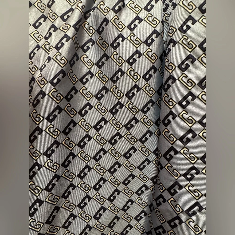 New Gucci G Logo Silk Shorts Blue Size 52 / Fits Like a US L 34 - 38 Waist - Picture 4 of 10